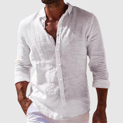 Chemise élégante en lin