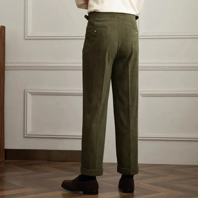 Pantalon en Velours Côtelé Premium