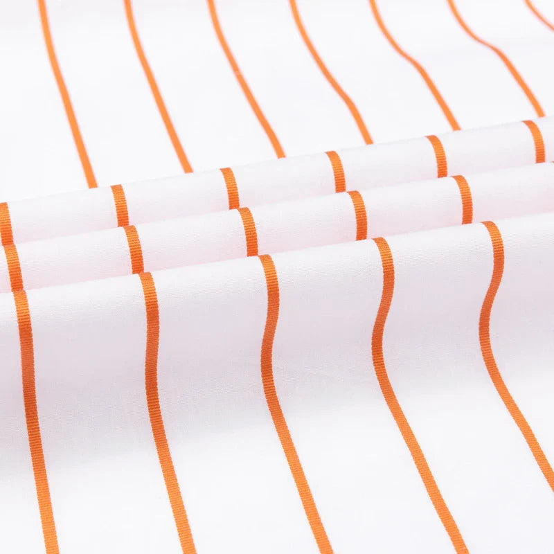 Chemise élégante à rayures en coton