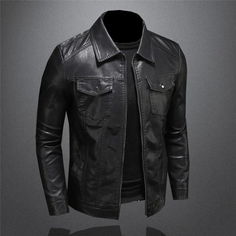 Veste en cuir Alessandro