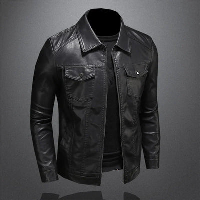 Veste en cuir Alessandro