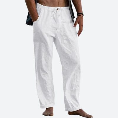 Pantalon en lin classique