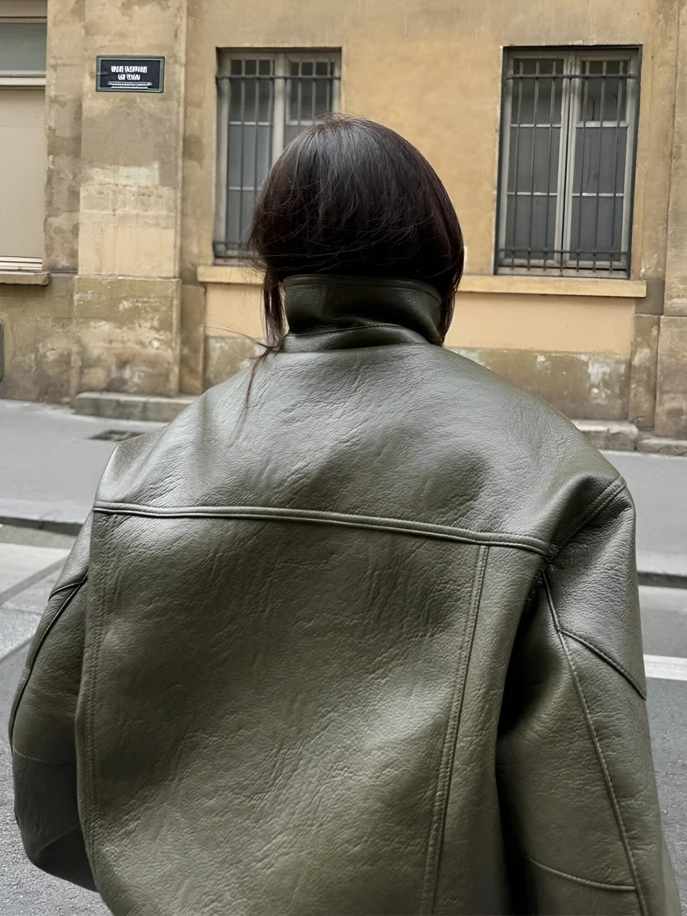 Sienna - Vintage leren herfstjas