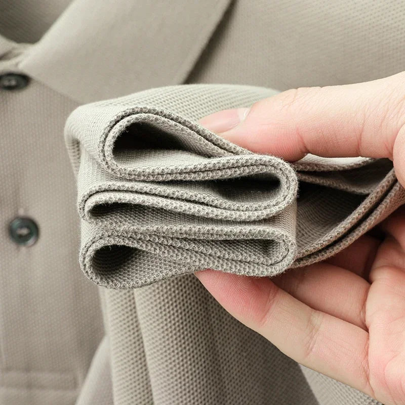 Polo en Coton Décontracté