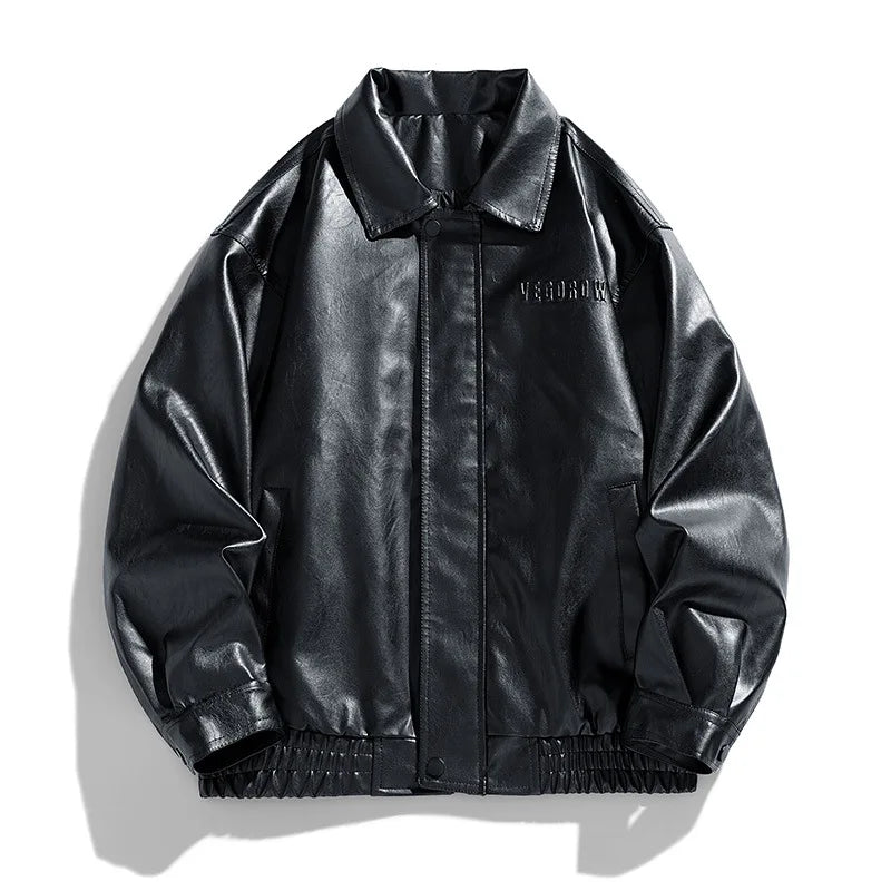 Blouson de moto en cuir