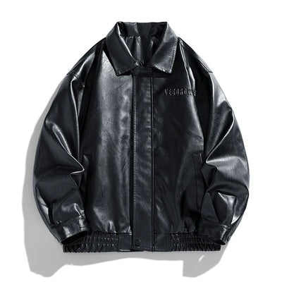 Blouson de moto en cuir