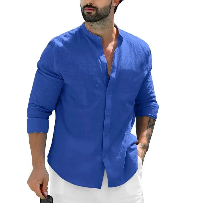 Chemise casual en lin