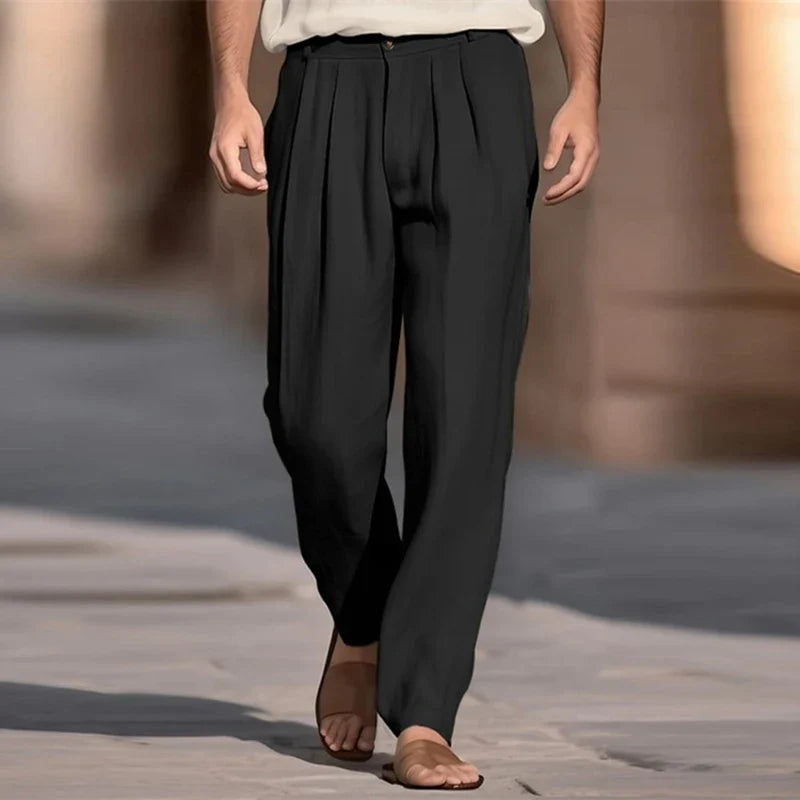 Pantalon en lin casual