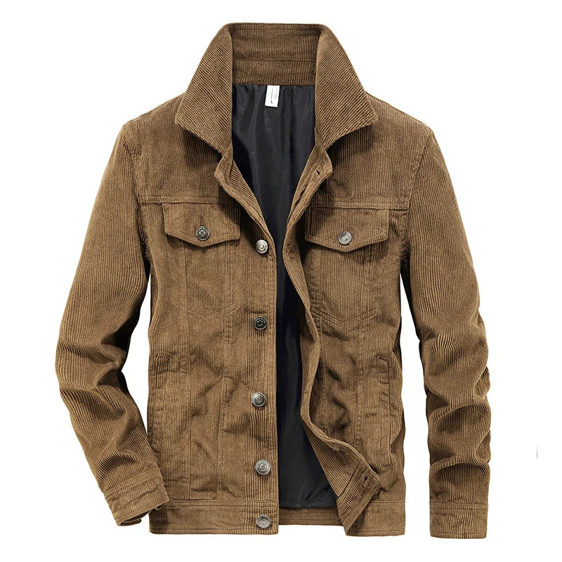 Veste vintage en coton pour homme