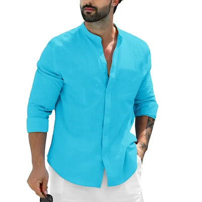 Chemise casual en lin