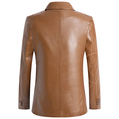 Veste en cuir chic
