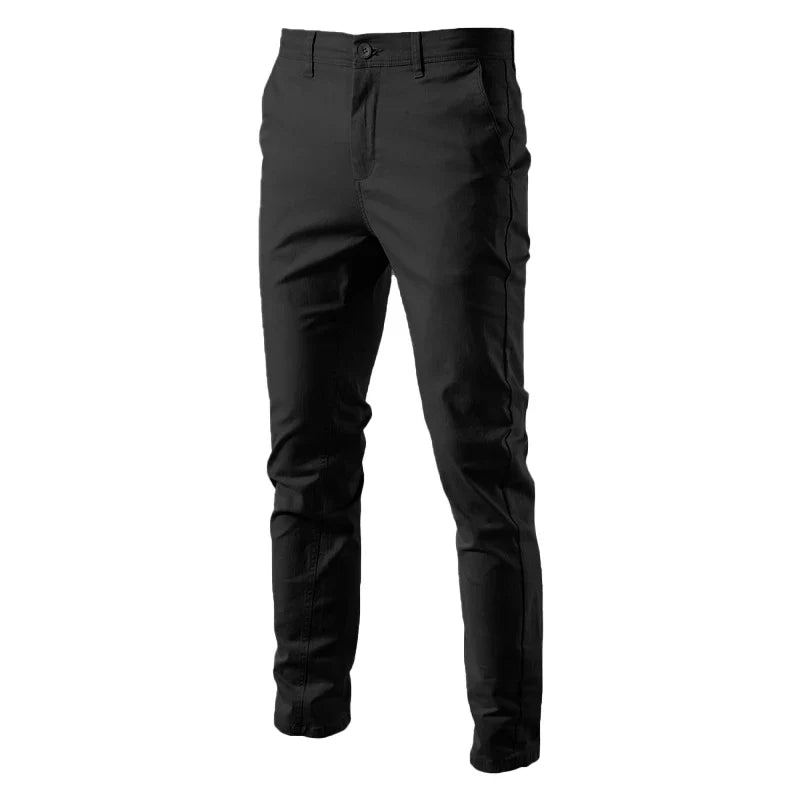 Pantalon en Coton Décontracté