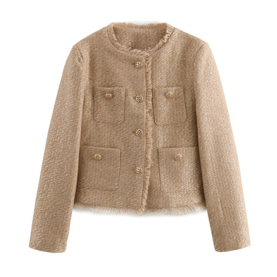 Diana - Tweed herfstjas