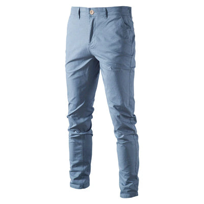 Pantalon en Coton Décontracté