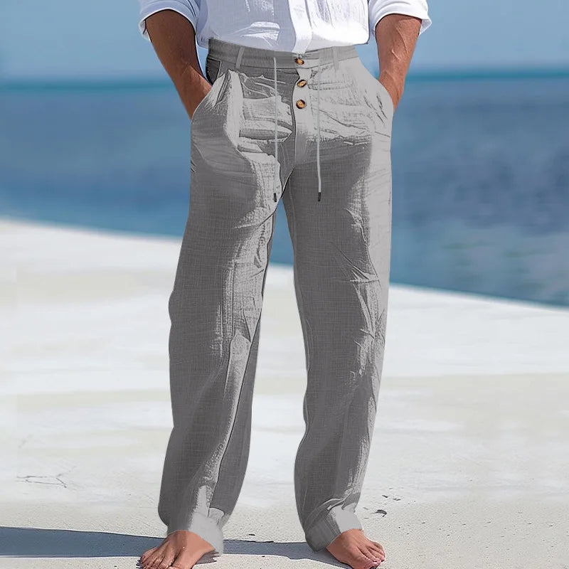 Pantalon d’été en lin