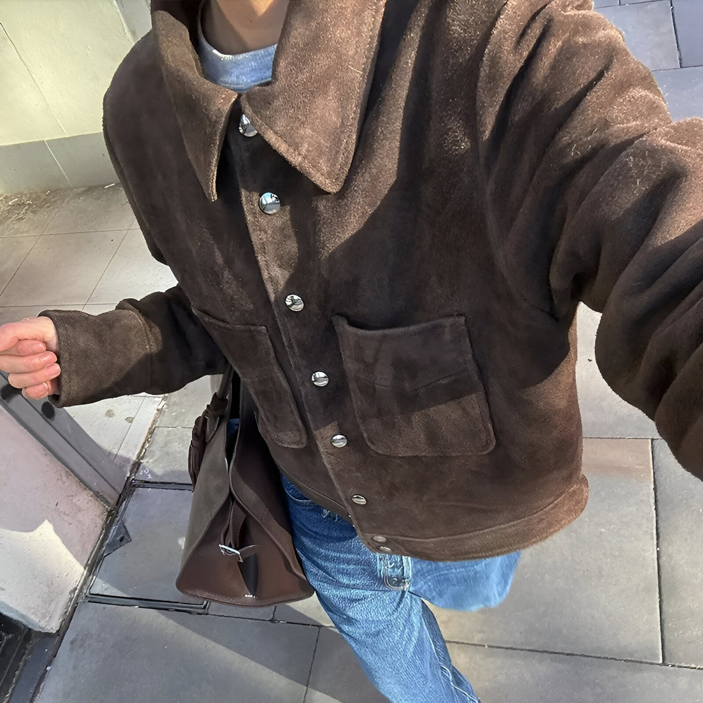 Ella - Suède herfstjas