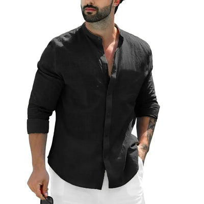 Chemise casual en lin