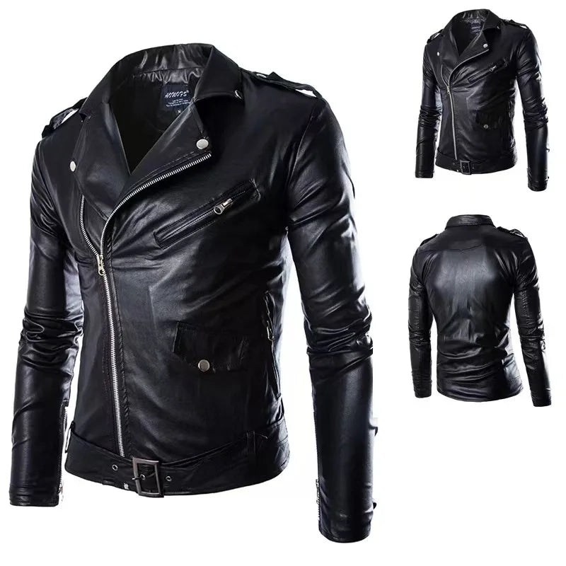 Veste en cuir premium