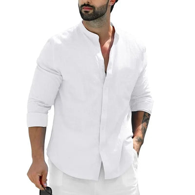 Chemise casual en lin