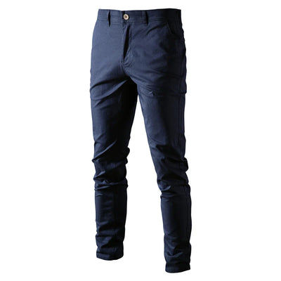 Pantalon en Coton Décontracté