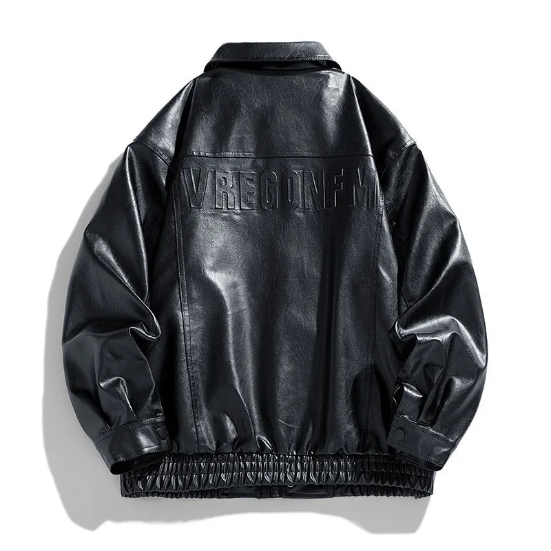 Blouson de moto en cuir