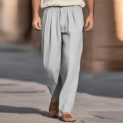 Pantalon en lin casual