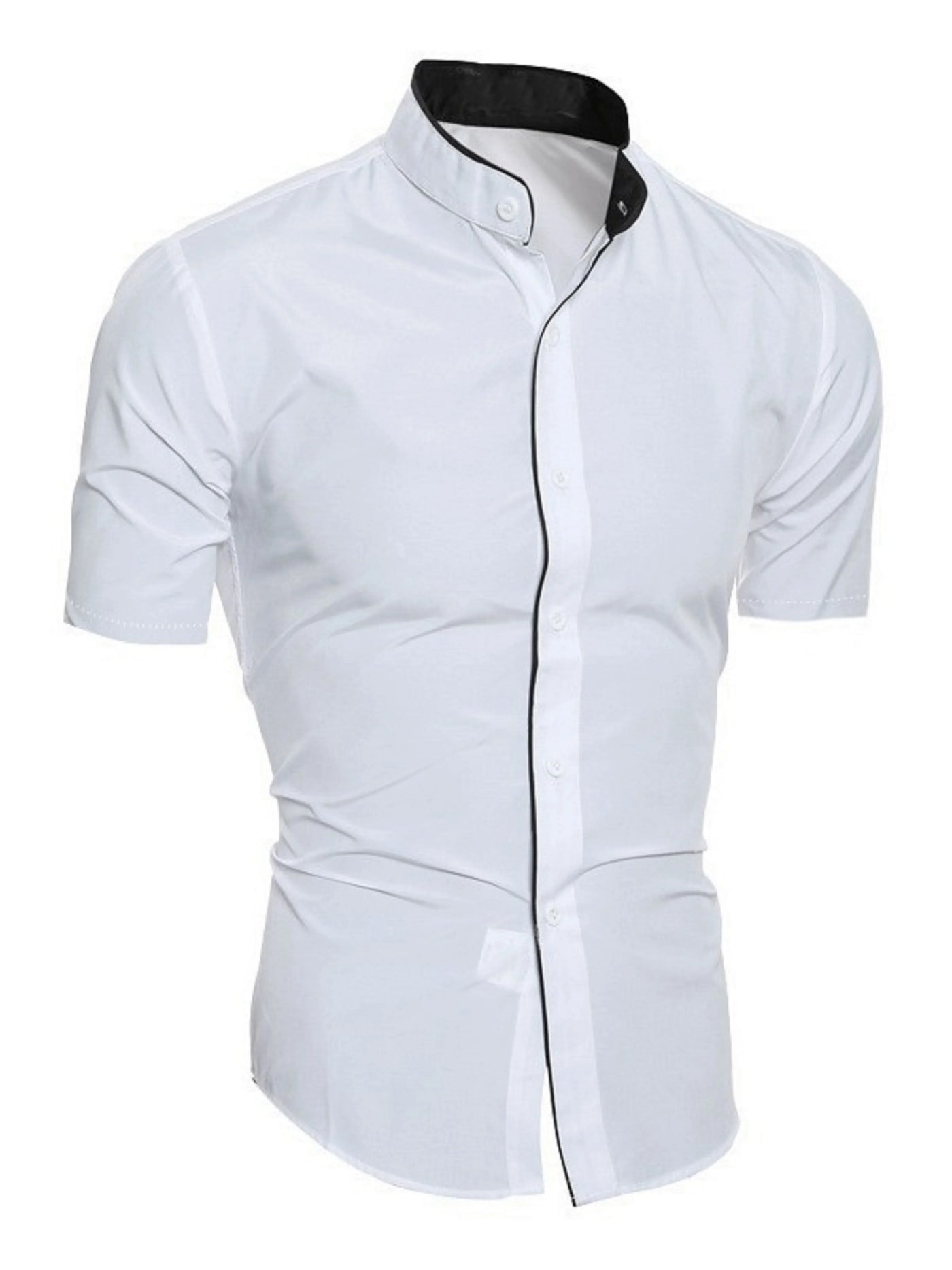 Chemise en coton à manches courtes