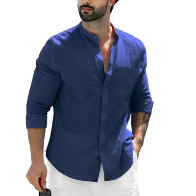 Chemise casual en lin