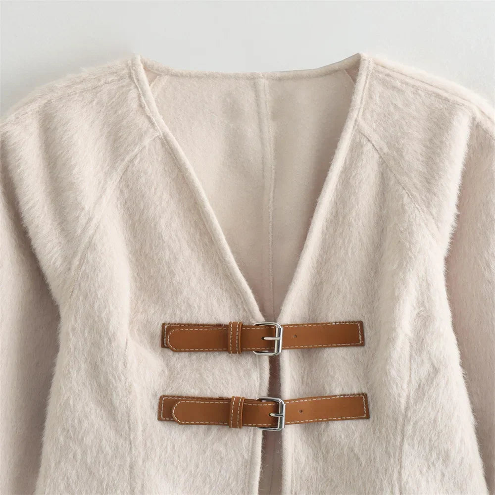 Camila - Wollen herfstjas