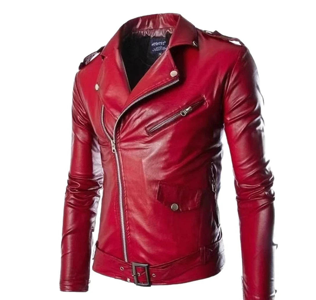 Veste en cuir premium