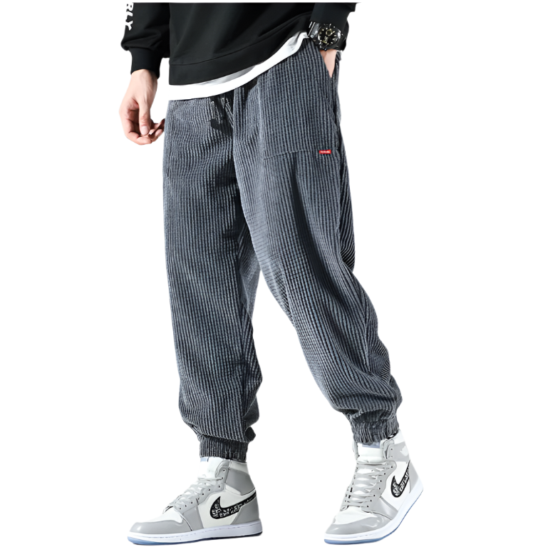 Pantalon Alloro en velours côtelé