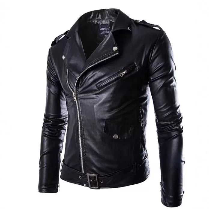 Veste en cuir premium