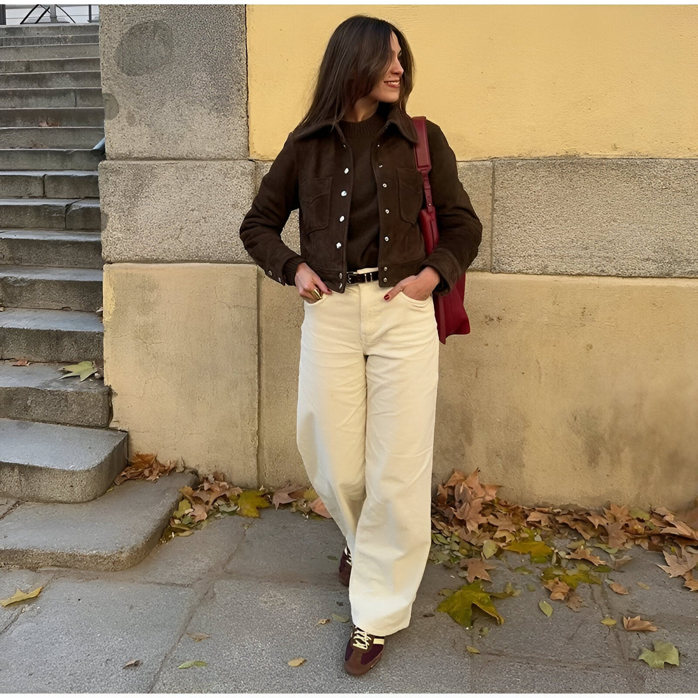 Ella - Suède herfstjas