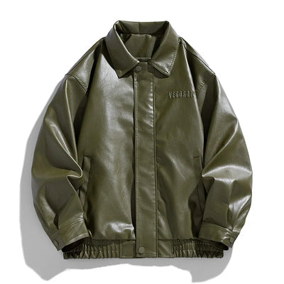 Blouson de moto en cuir