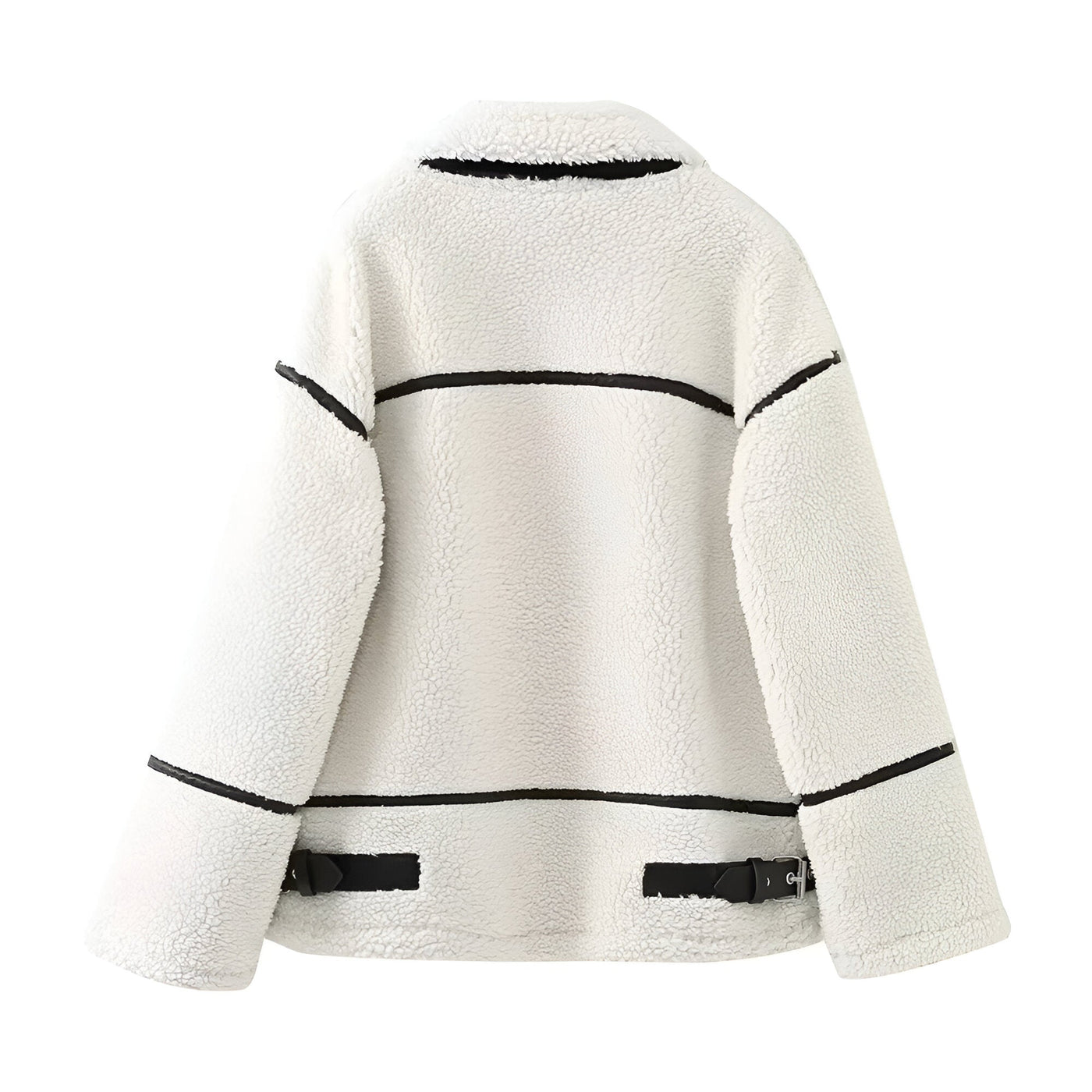 Clara - Lamswollen herfstjas