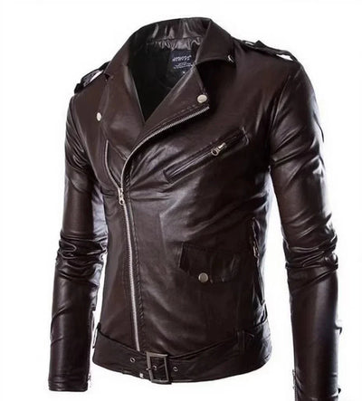 Veste en cuir premium