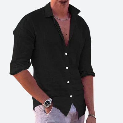 Chemise casual en lin