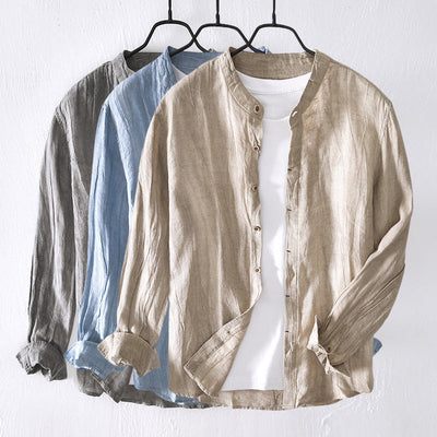 Chemise en lin Barcelona