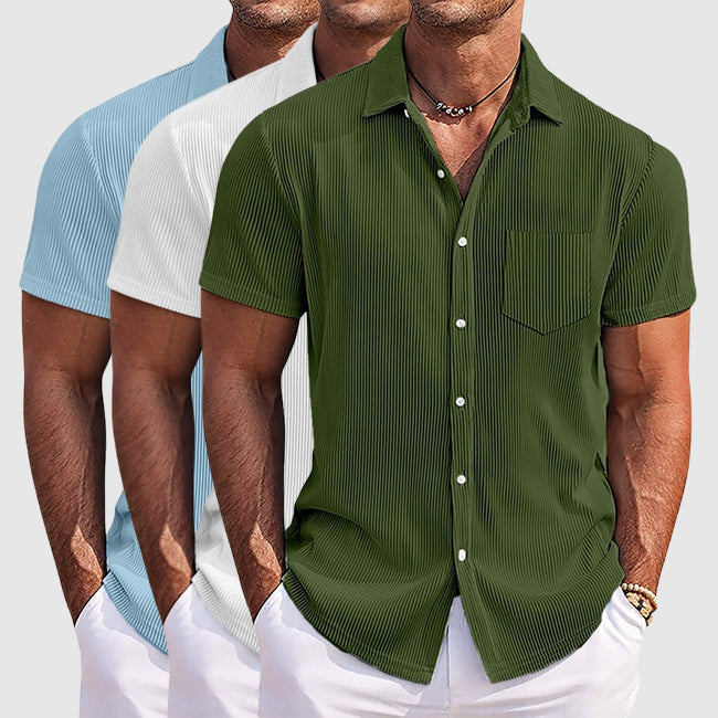 Chemise d’été élégante à rayures