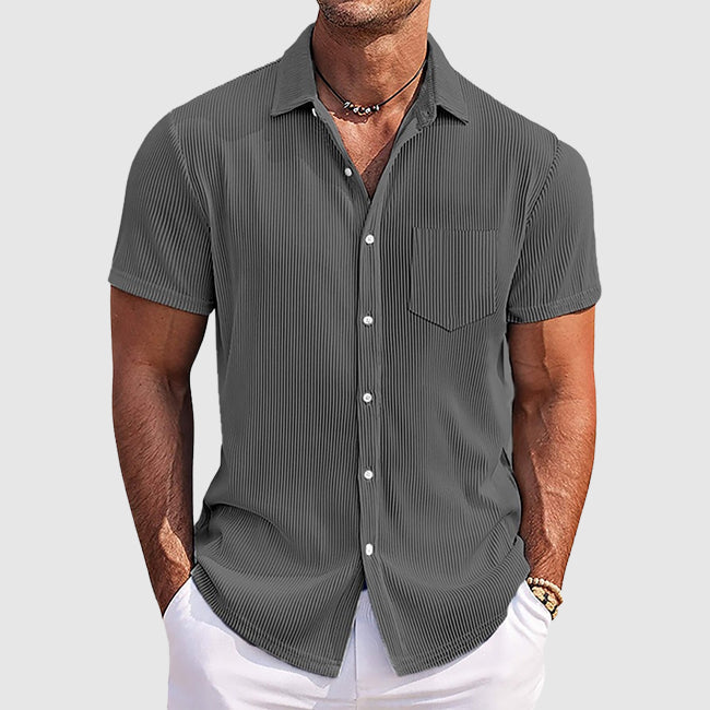 Chemise d’été élégante à rayures