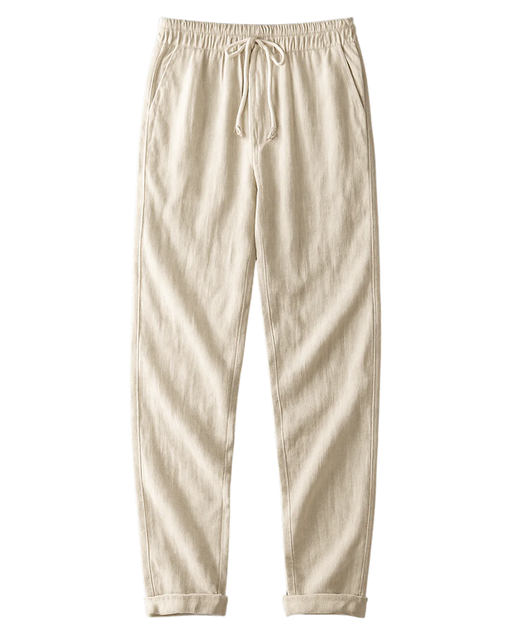 Pantalon en lin stylé
