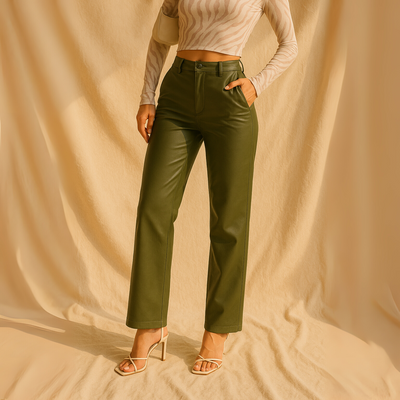 Pernelle - Kunstleren broek