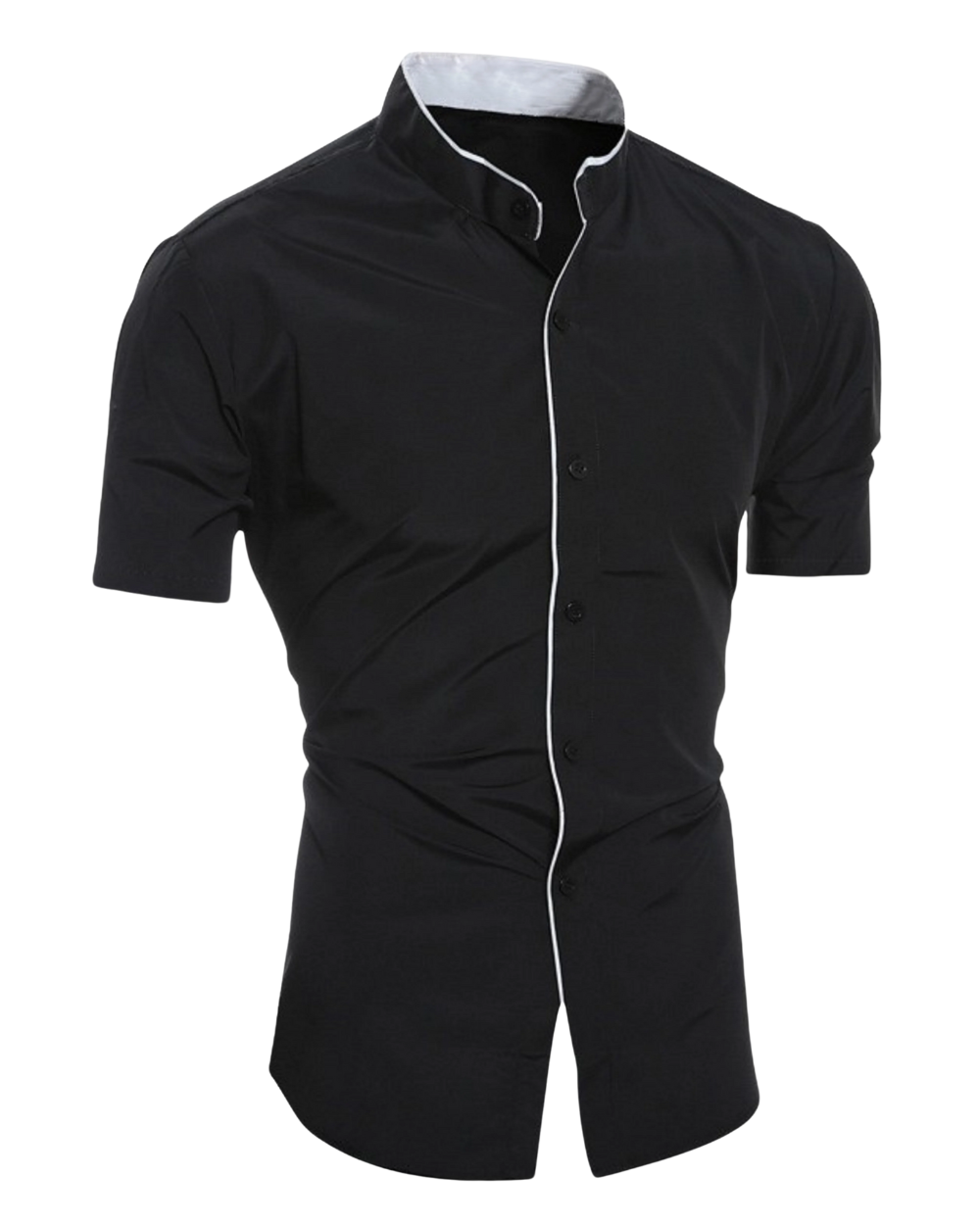 Chemise en coton à manches courtes