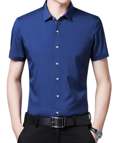 Chemise Business Casual à manches courtes