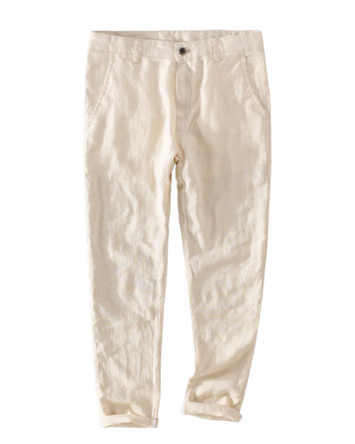 Pantalon en lin premium
