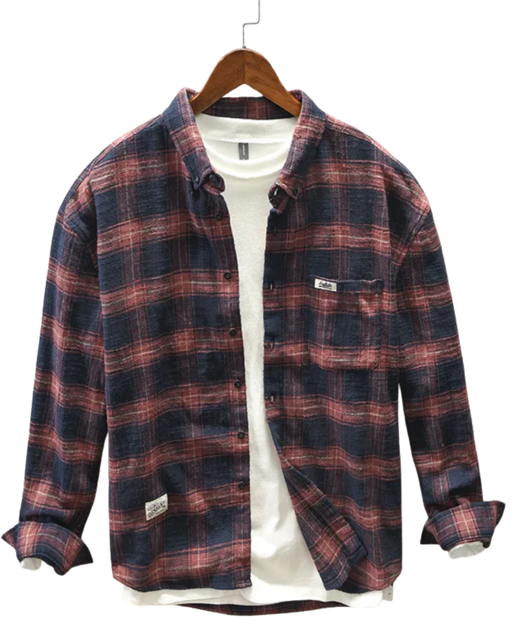 Chemise élégante à carreaux