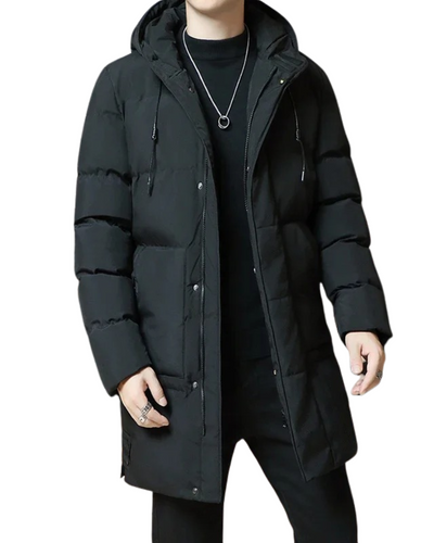 Manteau d’hiver long et élégant