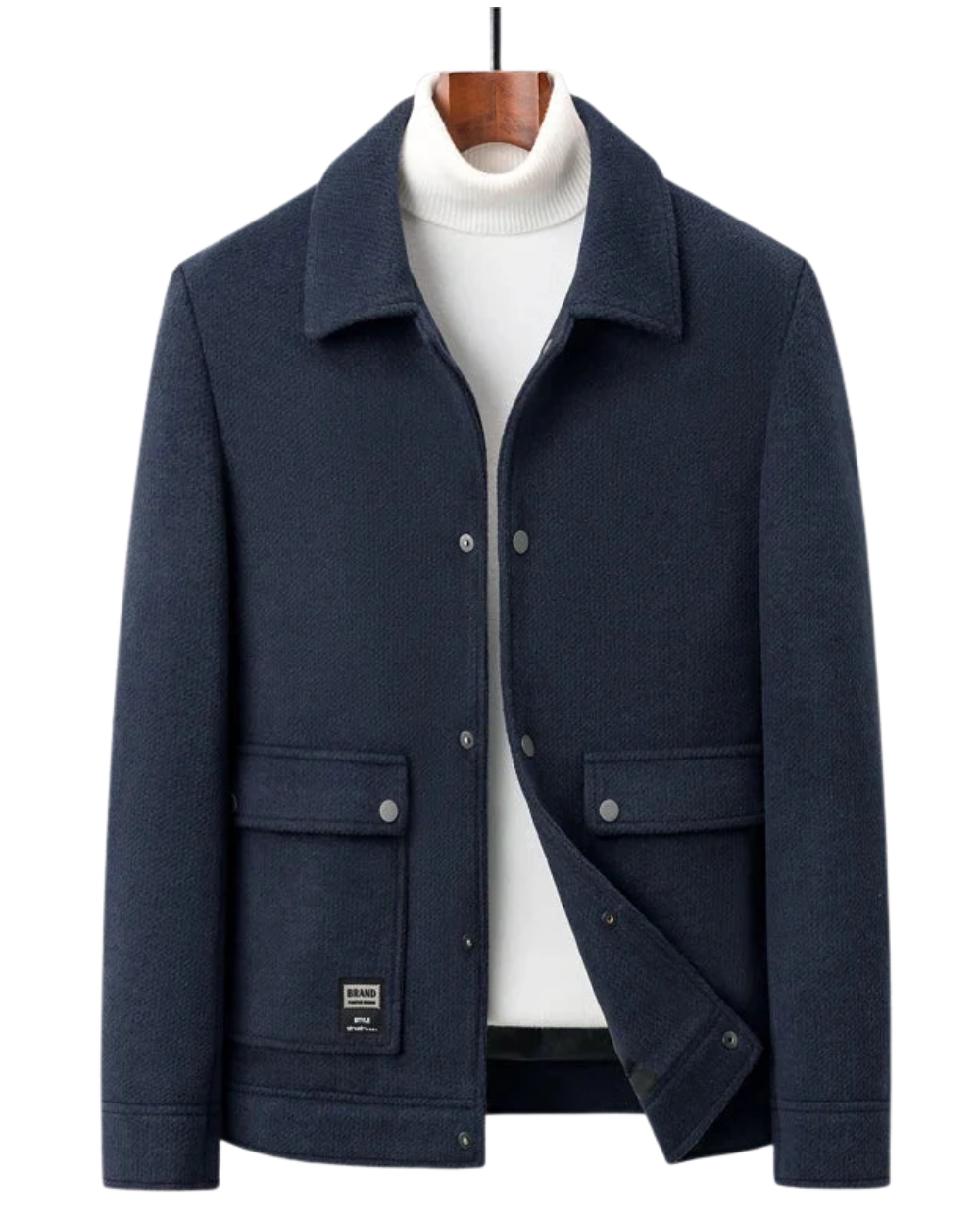 Manteau chic et luxueux