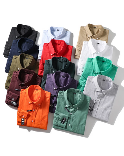 Chemise en coton pour homme