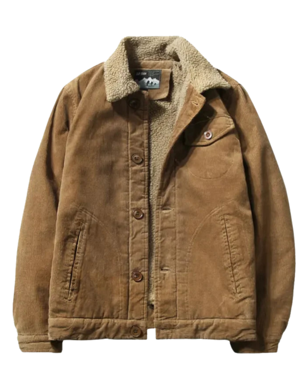 Veste d’hiver en velours